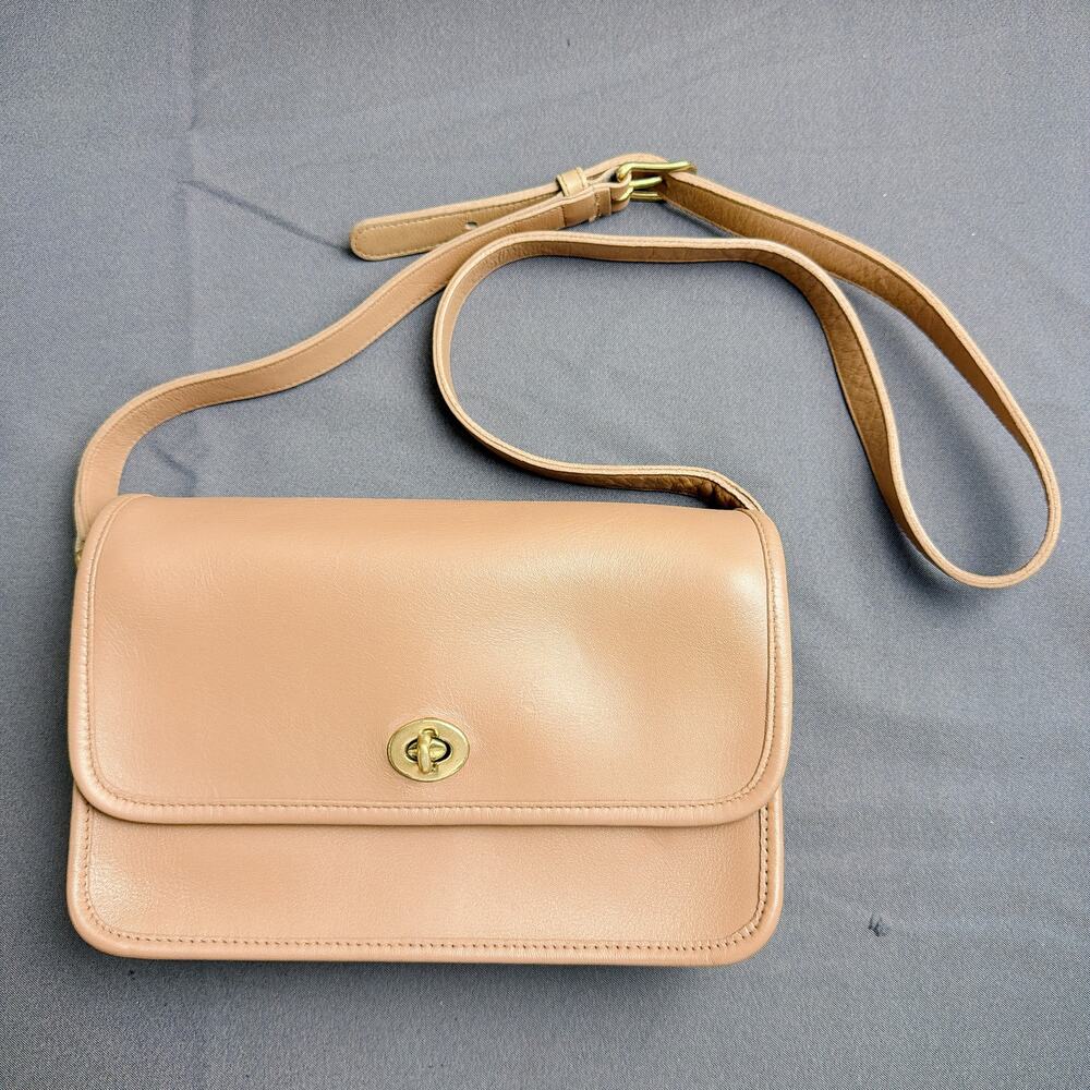 Coach Vintage 9850 Compartment Crossbody Bag Putty USA